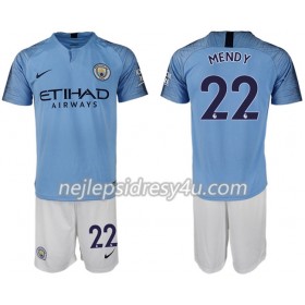 Fotbalový Dres Manchester City MENDY 22 Dětské Domácí 2018/19
